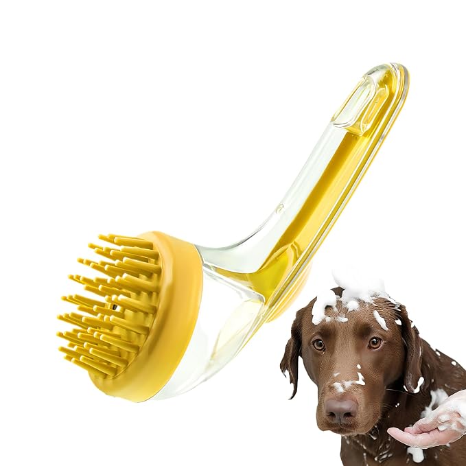 Dog Bath Brush – Cat Grooming Scrubber - Image 8