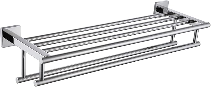 KOKOSIRI Bath Towel Rail Bathroom Towel Rack Towel Holder 24 Inch Towel Shelf by KOKOSIRI