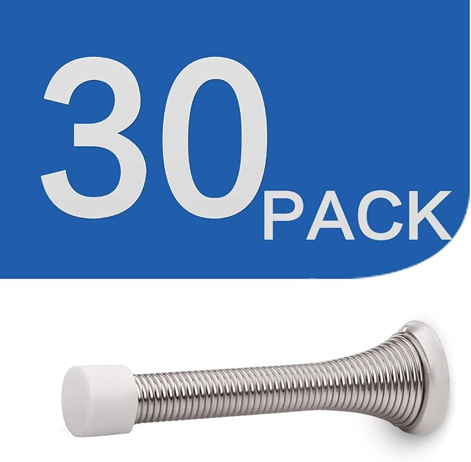 HOMOTEK 30 Pack Spring Door Stopper - Image 7