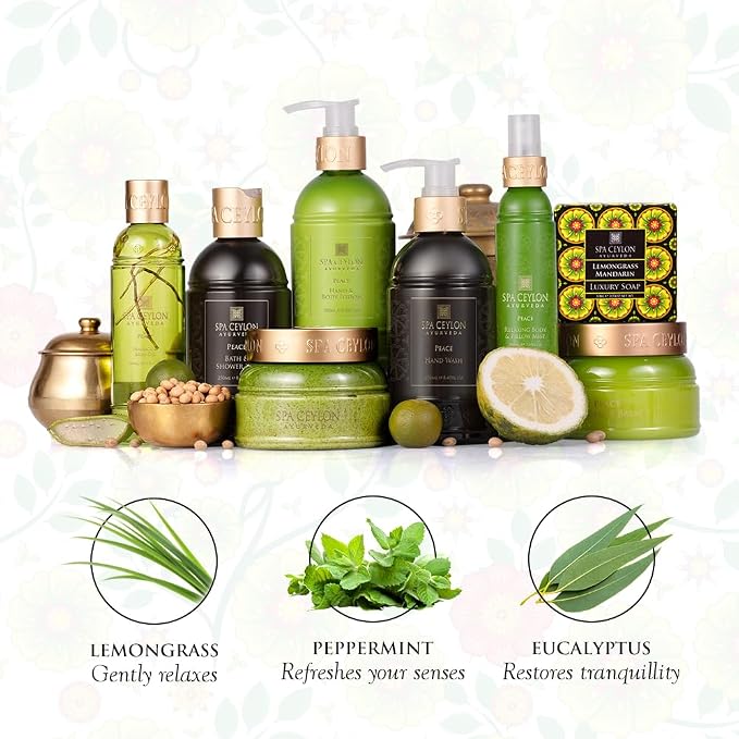 SPA CEYLON Peace Relaxing Body and Pillow Mist, Herbal Skin Care Spray - Image 6