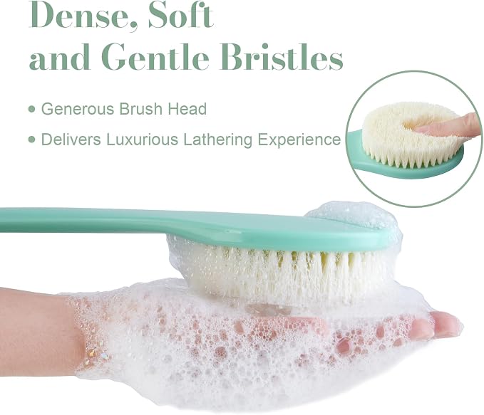 Back Scrubber for Shower, Shower Body Brush for Cleaning - Image 5