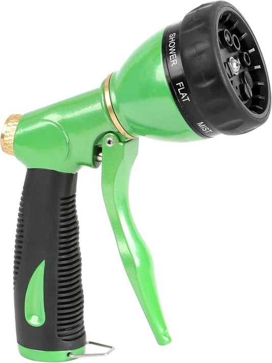 STYDDI Pro Ultra Heavy Duty Multi-Patterns Garden Hose Nozzle, All Metal Hose by STYDDI