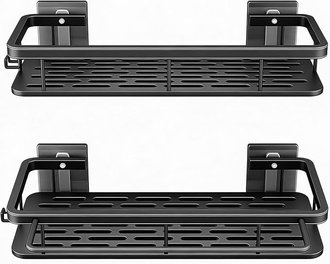 Shower Caddy Adhesive 2Pack by EVALAND