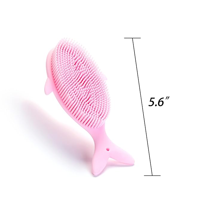 Premium Sensory Brush for Kids or Autism, Soft Silicone Body Scrubber, 2 in 1 - Image 7