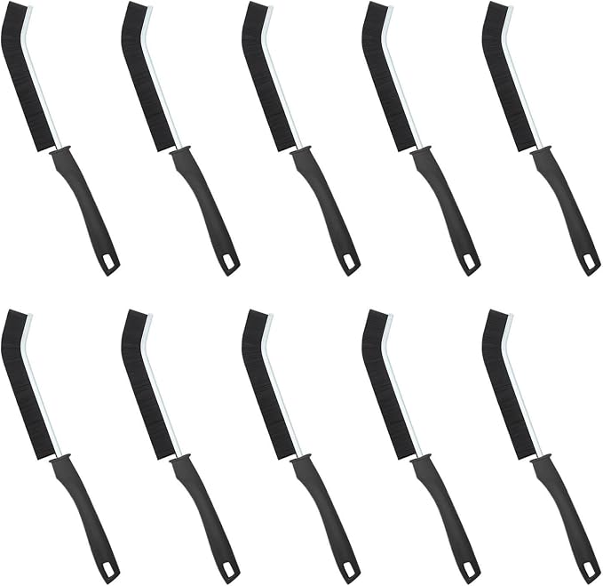 Crevice Cleaning Brush Set, Hard Bristle Grout Cleaner and Scrub Brush by Unknown