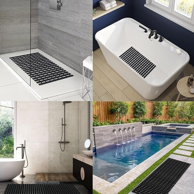 Bath Mat Non Slip Shower Mat Bathtub - Image 5