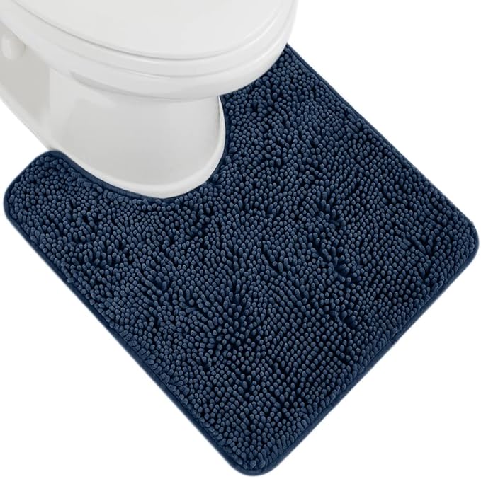 GORILLA GRIP Plush Absorbent Shaggy Chenille Bath Rug Mat by GorillaGrip
