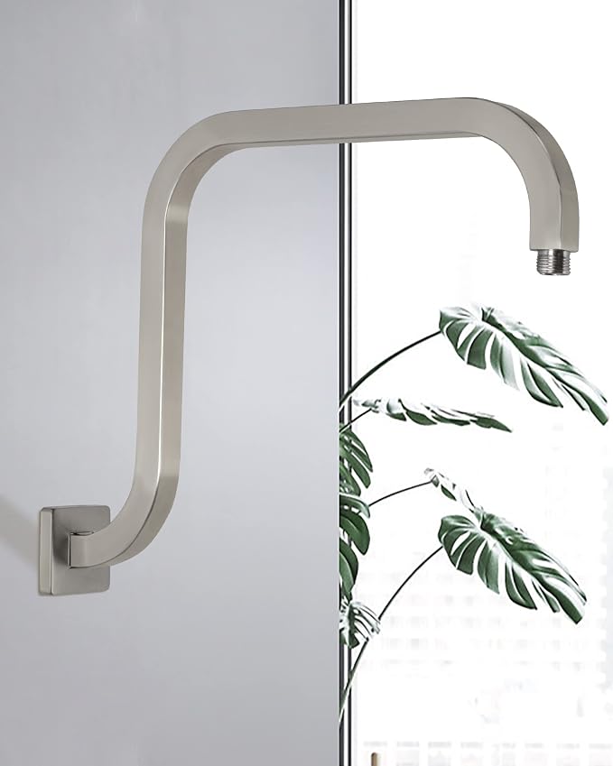PHASAT S Shaped Square Shower Arm - Image 2