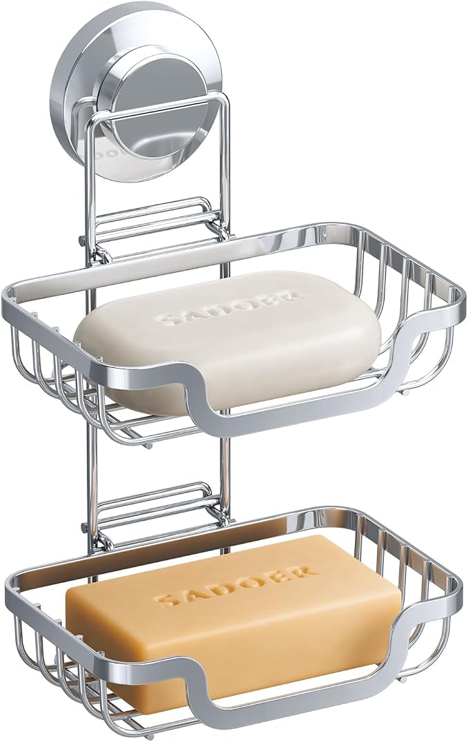 LEVERLOC Soap Holder, Soap Bar Dish by LEVERLOC