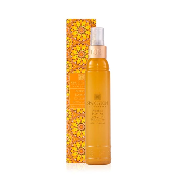 SPA CEYLON NEROLI JASMINE Calming Body Mist | Essential Oils | Aromatherapy by SPACEYLON
