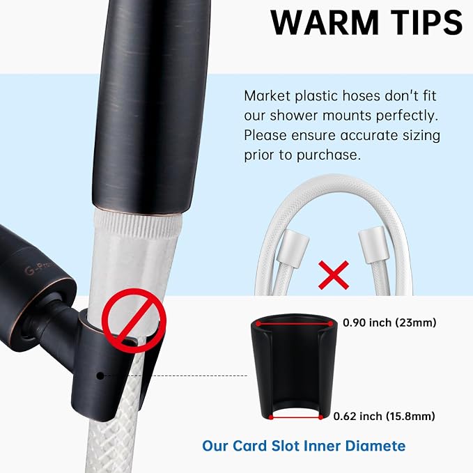 G-Promise Metal Shower Head Holder - Image 3