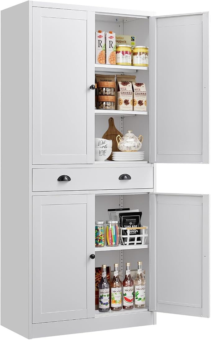 71” Food Pantry Storage Cabinet - Image 8