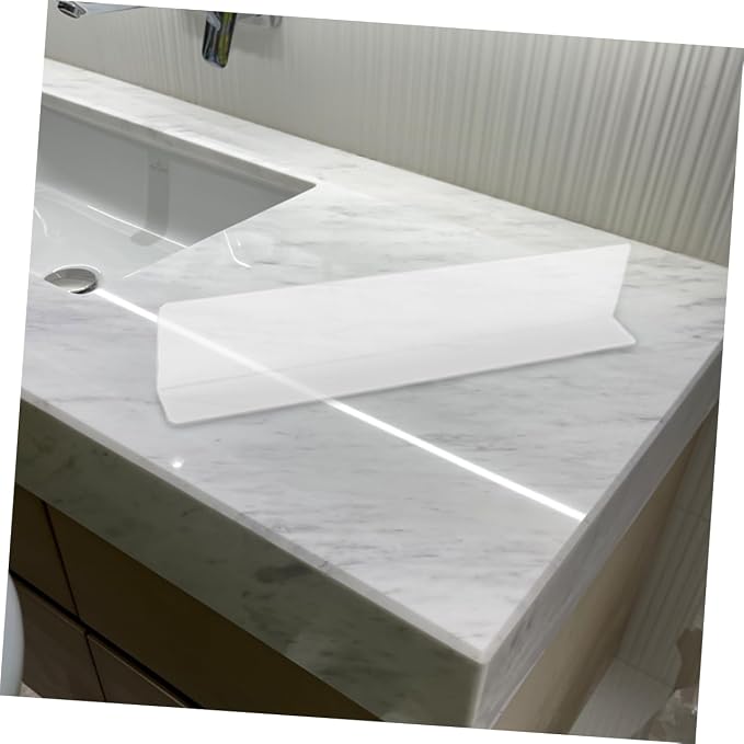 STOBAZA 2pcs Clear Bathtub Shower Splash Water Barrier - Image 6