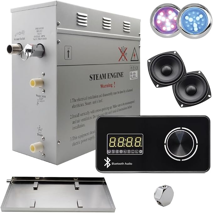 Superior Encore Plus 9 kW Steam Shower Generator Kit by SteamPlanet
