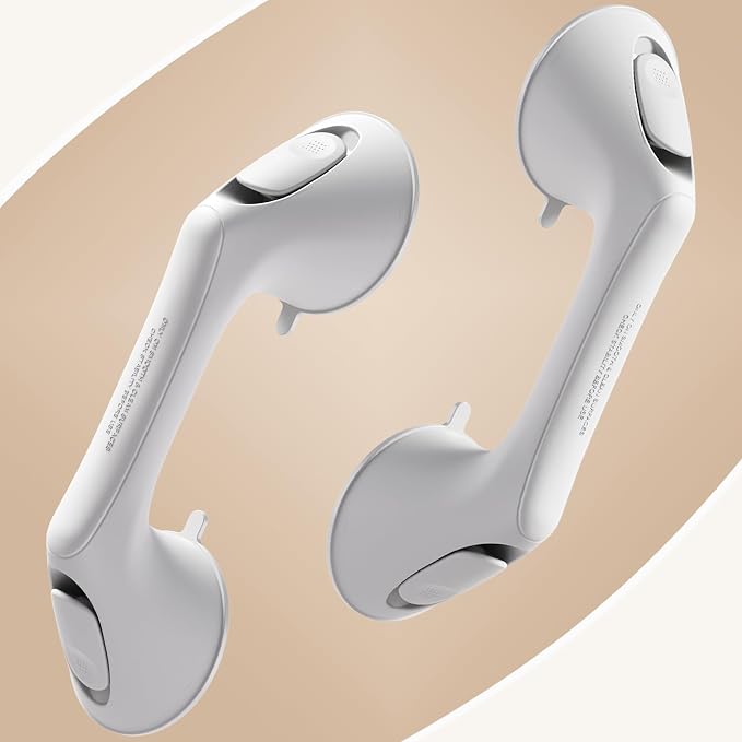 2 Pack 12 Inch Grab Bars for Bathtubs and Showers for Seniors, Heavy Duty by AblecareOfficial