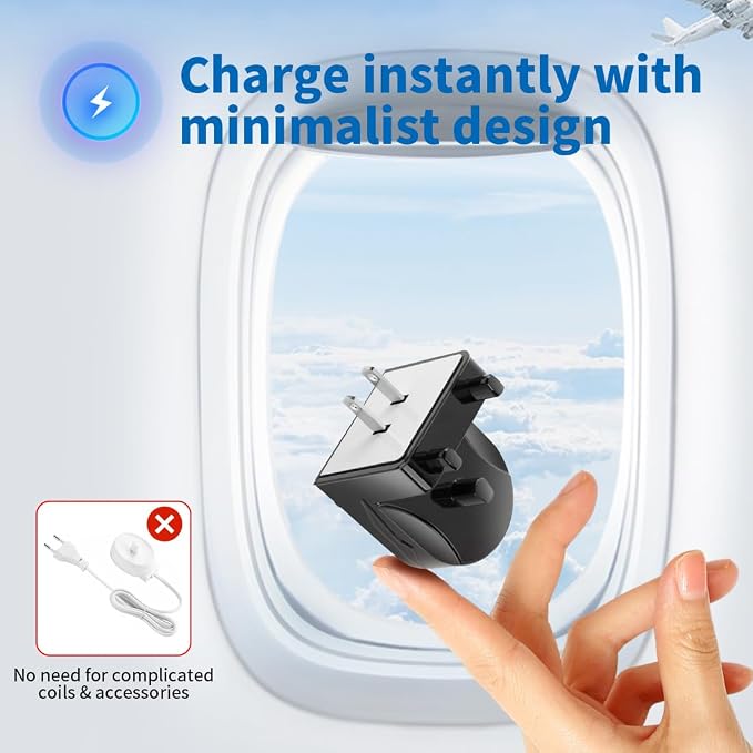 Wall Charger for Oral-B Braun Electric Toothbrush, Wireless Electric Toothbrush - Image 8