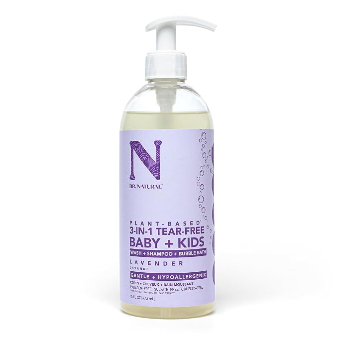 Dr. Natural 3-in-1 Tear-Free Baby Plus Kids Soap by DrNatural
