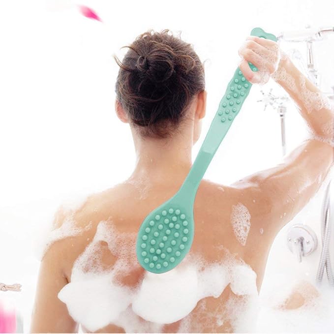 QiCheng&LYS long handle bath brush, soft and comfortable massage brush bath - Image 6
