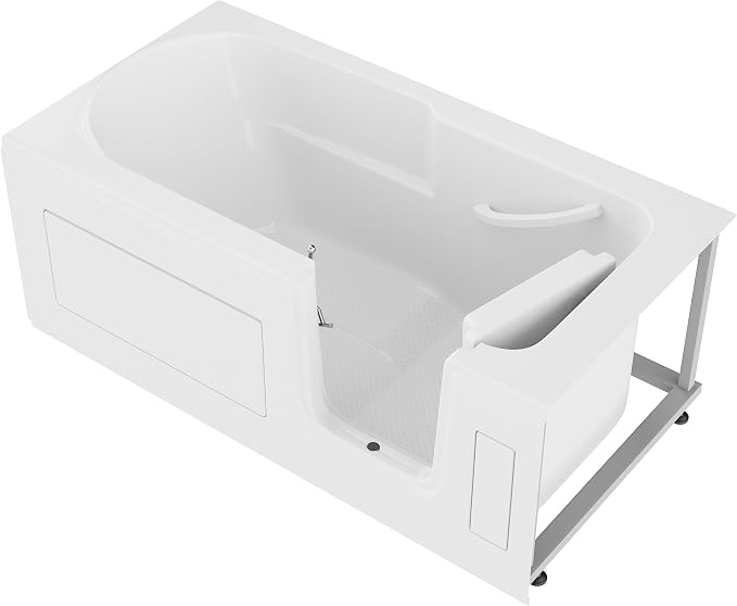 ANZZI Walk In Tub 60'' x 30'' White Acrylic by ANZZI