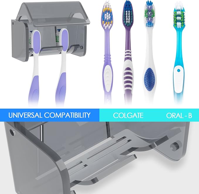 Toothbrush Holder Wall Mounted - Image 6