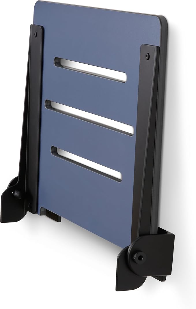 18 inch Silhouette Slimline Folding Wall Mount Shower Bench Seat - Image 10