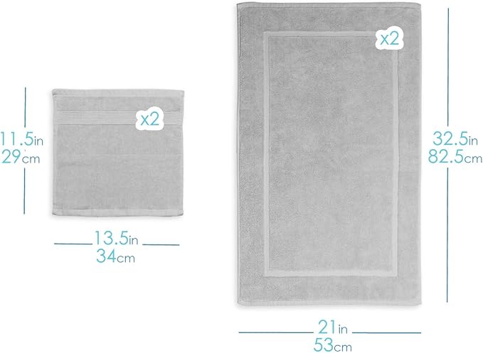 Hearth & Harbor Bath Mat Towels - Image 8