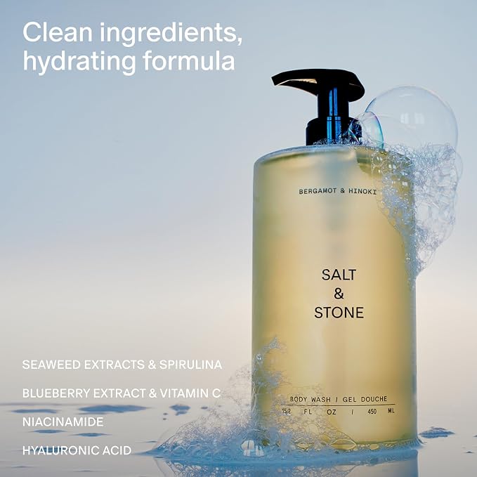 Salt & Stone Body Wash with Antioxidants - Image 2