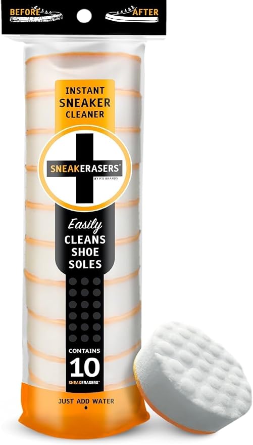 SneakERASERS Instant Sneaker Cleaner, Premium Shoe Cleaning Kit - Image 9