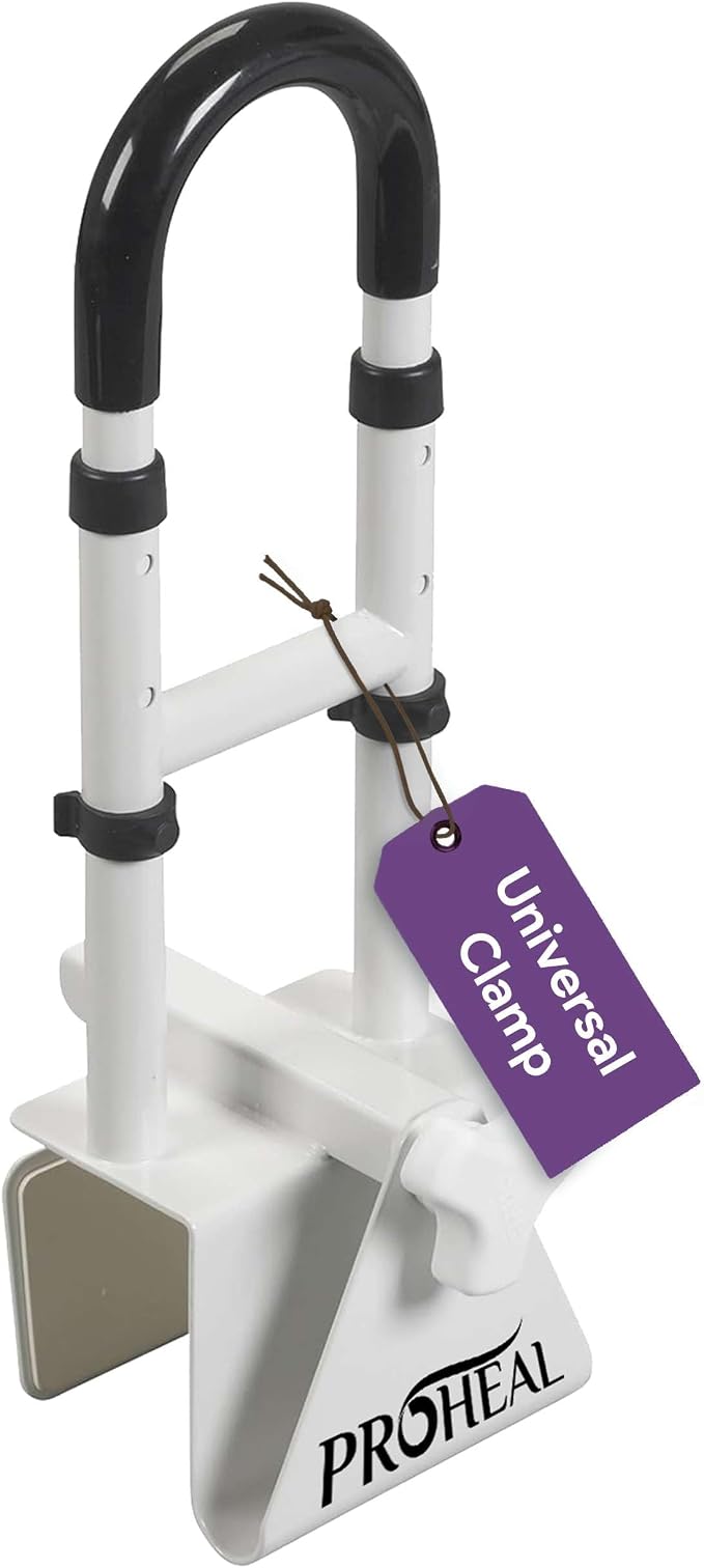 Adjustable Bathtub Grab Bar for Seniors and Fall Risk Patients by ProHeal