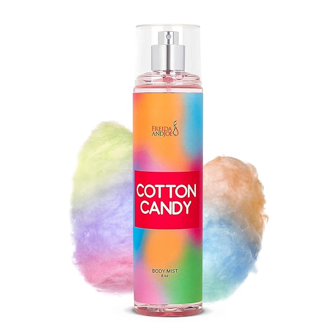 Cotton Candy Body Mist Spray 8 oz Fine Fragrance, Gift by FreidaandJoe