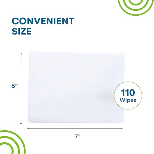 Care Touch Hand Sanitizer Wipes – 220 Individually Wrapped Packets - Image 3