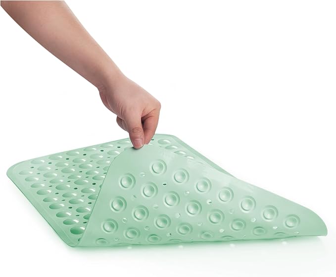 AmazerBath Bath Tub Mat, Medium Size 27.6 x 15 Inches Non-Slip Shower Mats - Image 3