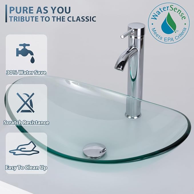 eclife 48" Modern Bathroom Vanity Sink Combo Freestanding Cabinet - Image 5