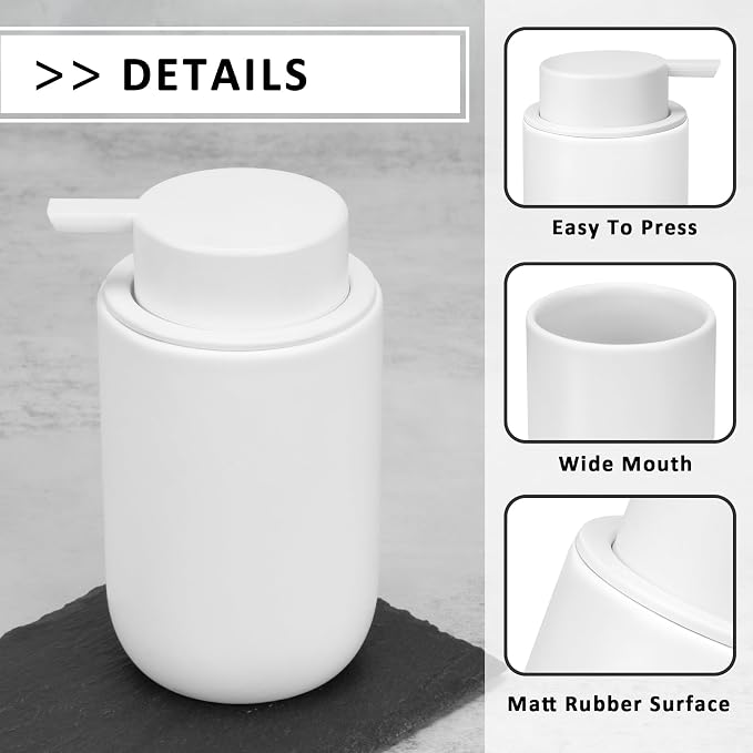 Soap Liquid Dispenser Ceramic - Image 7