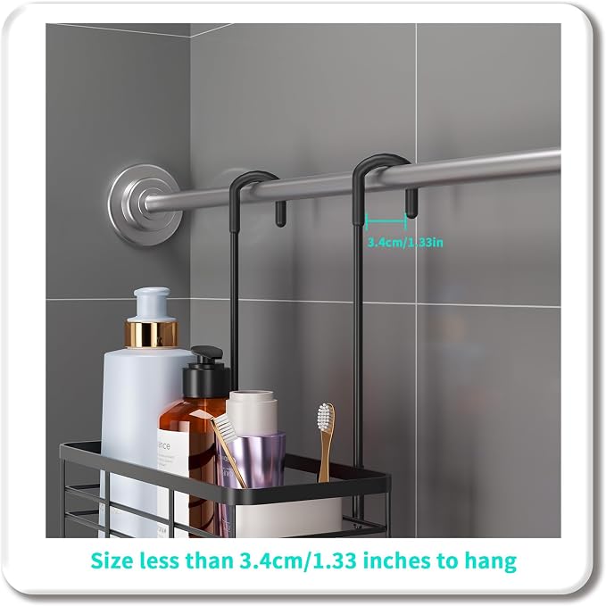 HapiRm Hanging Shower Caddy Organizer - Image 5