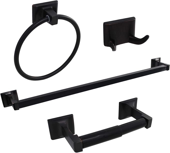 Formosa Design Hardware 4-Piece Bathroom Hardware Kit by FDHFormosaDesignHardware