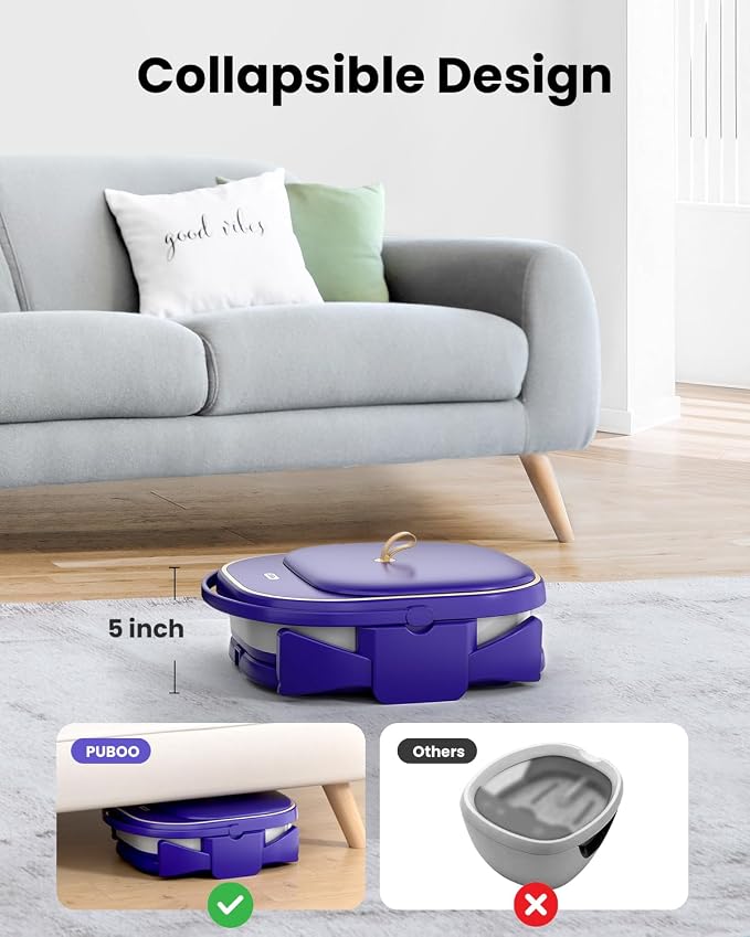 Puboo Collapsible Foot Spa Bath Massager - Image 4