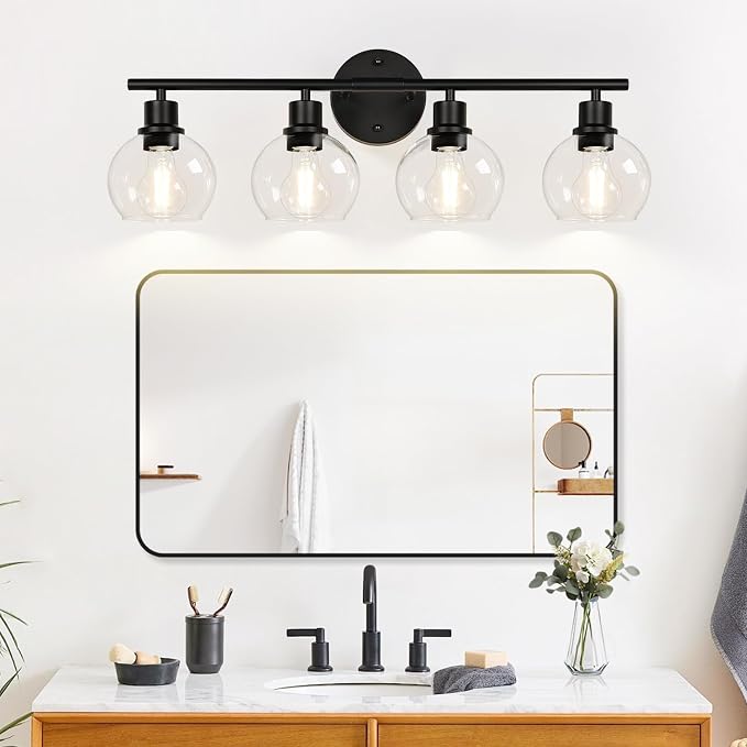 2025 Upgrade 4-Light Bathroom Light Fixtures, Vanity Lights - Image 8