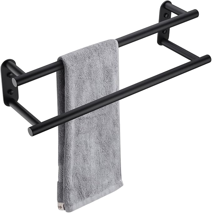 BAGNOLUX Double Towel Bar, SUS304 Towel Racks by BAGNOLUX