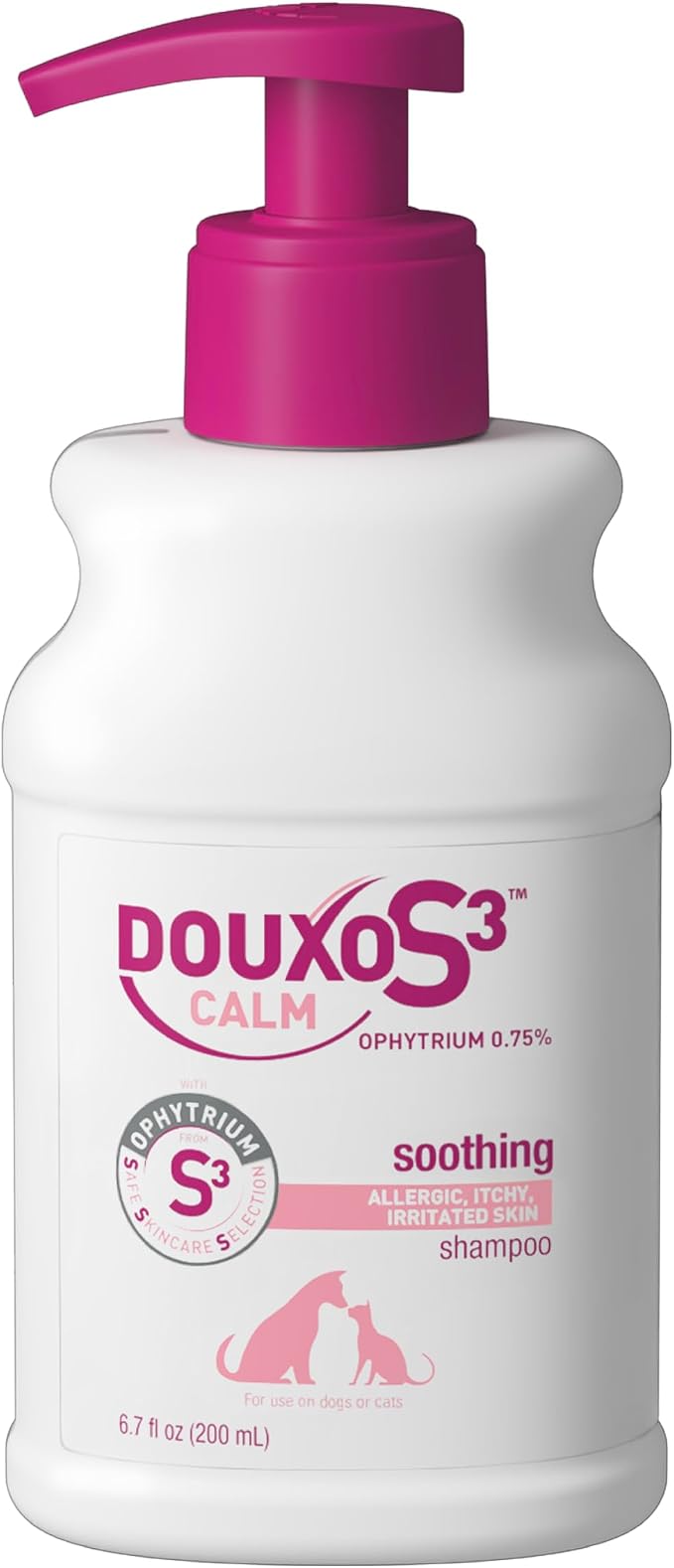 Douxo S3 Calm Shampoo, Contains 0.75% Ophytrium, by DOUXO