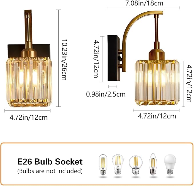 Wall Sconces, Modern Wall Lamp for Bathroom, and Makeup, Easy Installation - Image 4