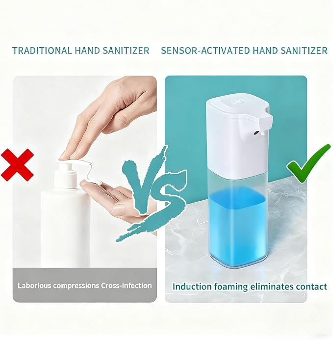 Automatic Liquid Soap Dispenser, Touchless Soap Dispenser 4-Level Adjustable - Image 7