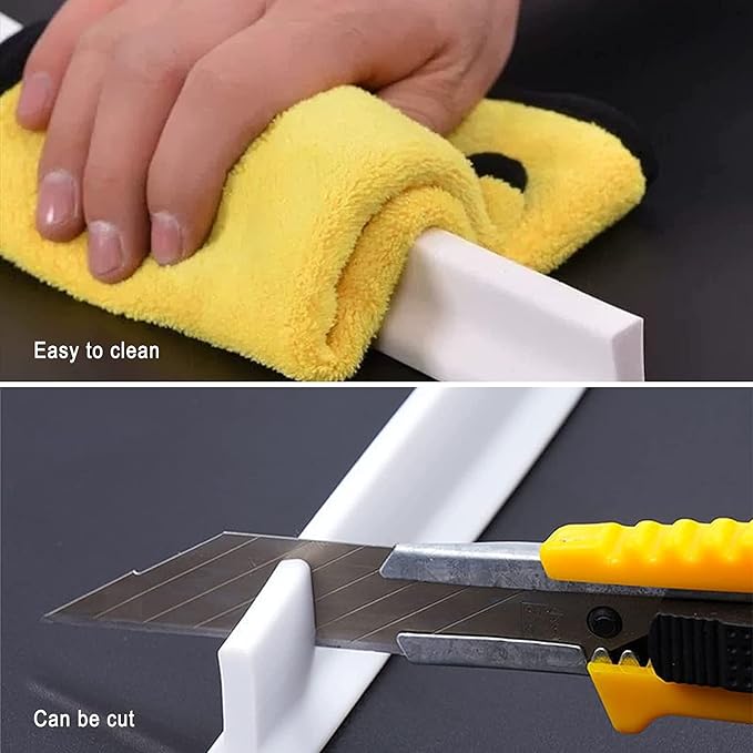 Collapsible Shower Water Guard Water Splash Guard Water Dam Barrier Shower - Image 4