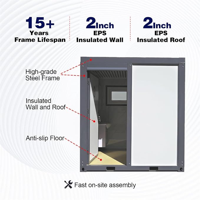 Outdoor Portable Restroom, Mobile Toilet - Image 5