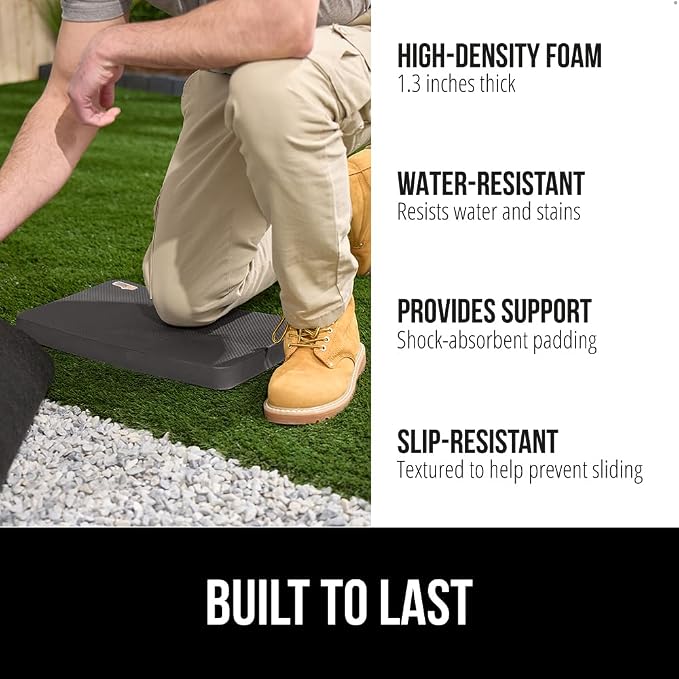 GORILLA GRIP Extra Thick Patent Pending Soft Foam Kneeling Pad, Supportive - Image 2