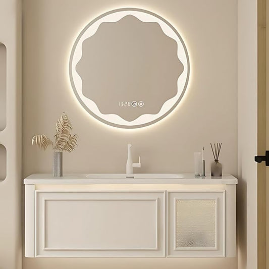 72IN Wall Mounted Bathroom Vanity Set by NAIROLET