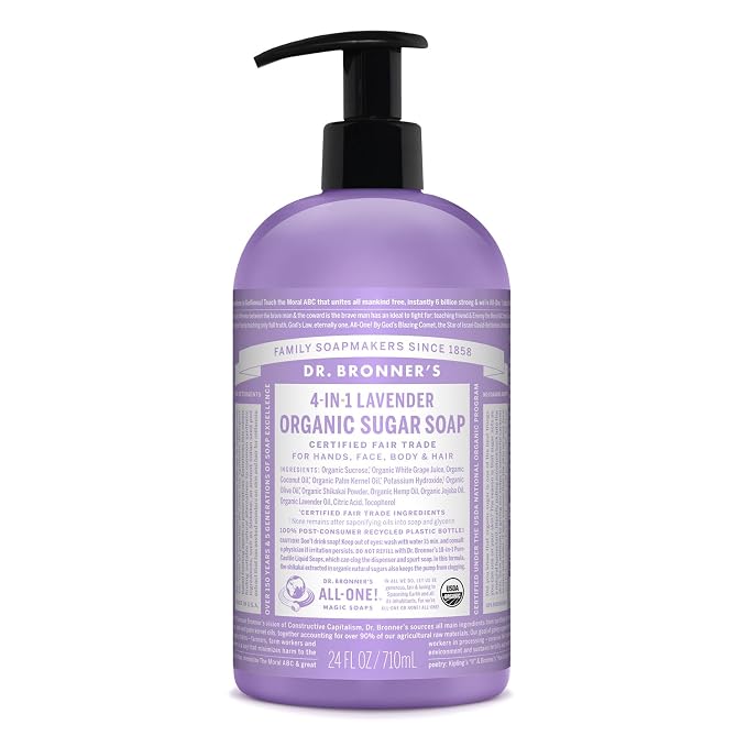 Dr. Bronner's - Organic Sugar Soap - Made by DrBronners