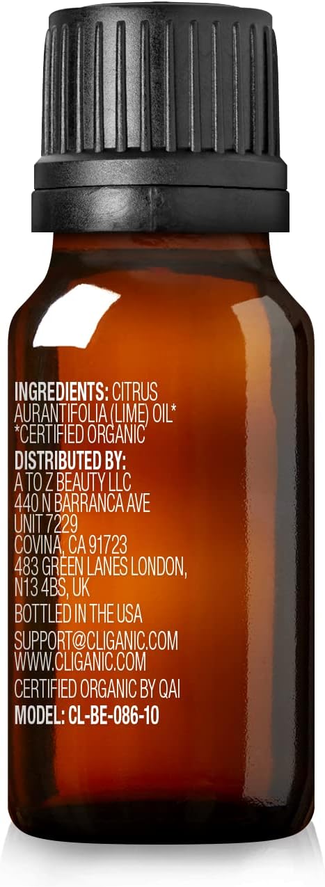 Cliganic Organic Lime Essential Oil - Image 9
