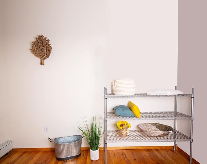 Omega 24" Deep x 36" Wide x 96" High 3 Tier Gray Starter Shelving Unit - Image 2