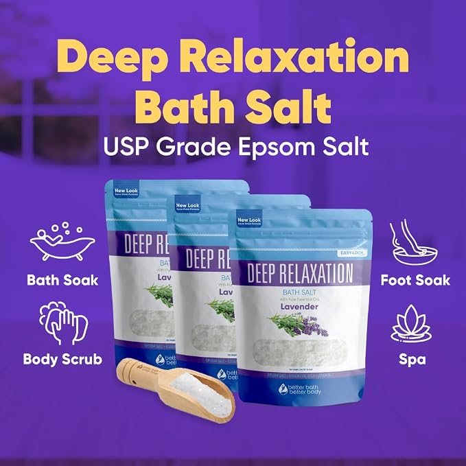 Deep Relaxation Bath Salt Relaxing Bath Soak - Image 5